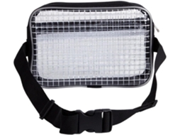 Kit de ferragens para sala limpa, ferragens transparentes em PVC no formato banana de 25 cm com 10 unidades, para uso.