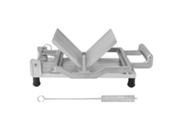 Laxiscreed Máquina De Descascar E Fatiar Manual Para Torradas E Queijo Em Aço Inoxidável
