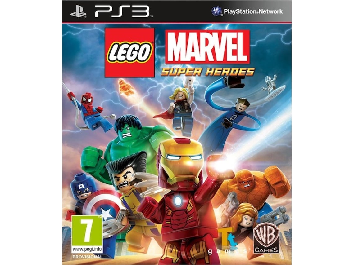 Jogo PS3 Lego Marvel Super Heroes