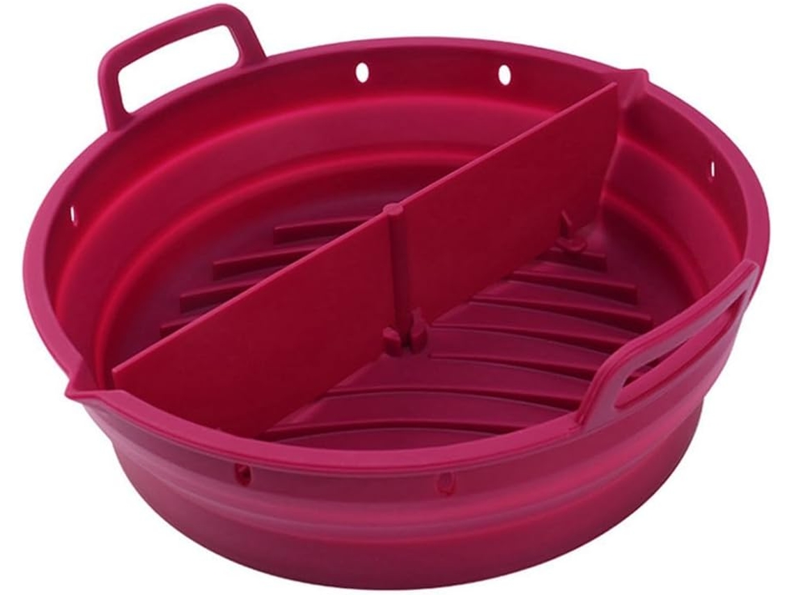 Frigideira De Silicone - Molde Reutilizável 8,5 - Vermelha