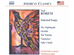 CD Farley,Carole/Rorem,Ned - Ausgewählte Lieder (1CD)