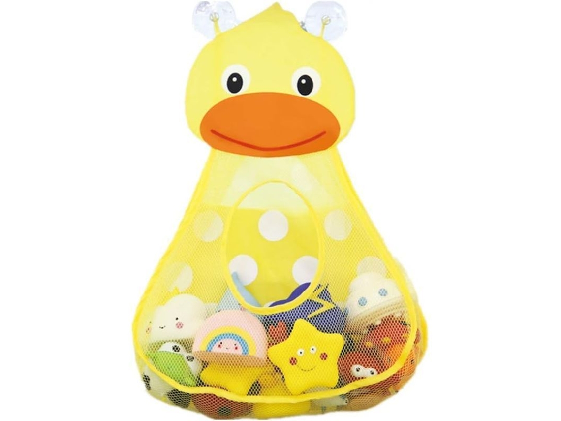 Organizador de Brinquedos de Banho Nova Line com Malha Superior e Suporte de Sucção