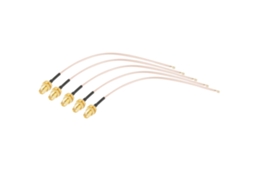 5 Peças De Cabo Coaxial Rp-sma Fêmea Para Ipx/u.fl 50ω 15cm Antena Rf