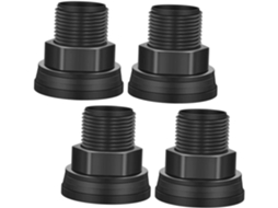 Conjunto De 4 Conectores Rosca Dupla Para Tanque Água, Externo E