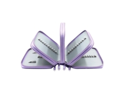 Estuche Plegable Morado 72 Huecos Capacidad Grande Tela Oxford Cremallera Suave Para Escuela Oficina