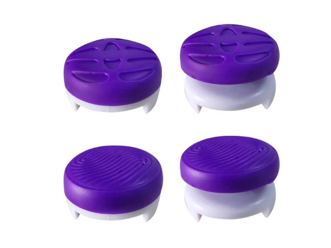 Capas de Controle LAXISCREED Ps4 Ps5 Roxo 4 Unidades