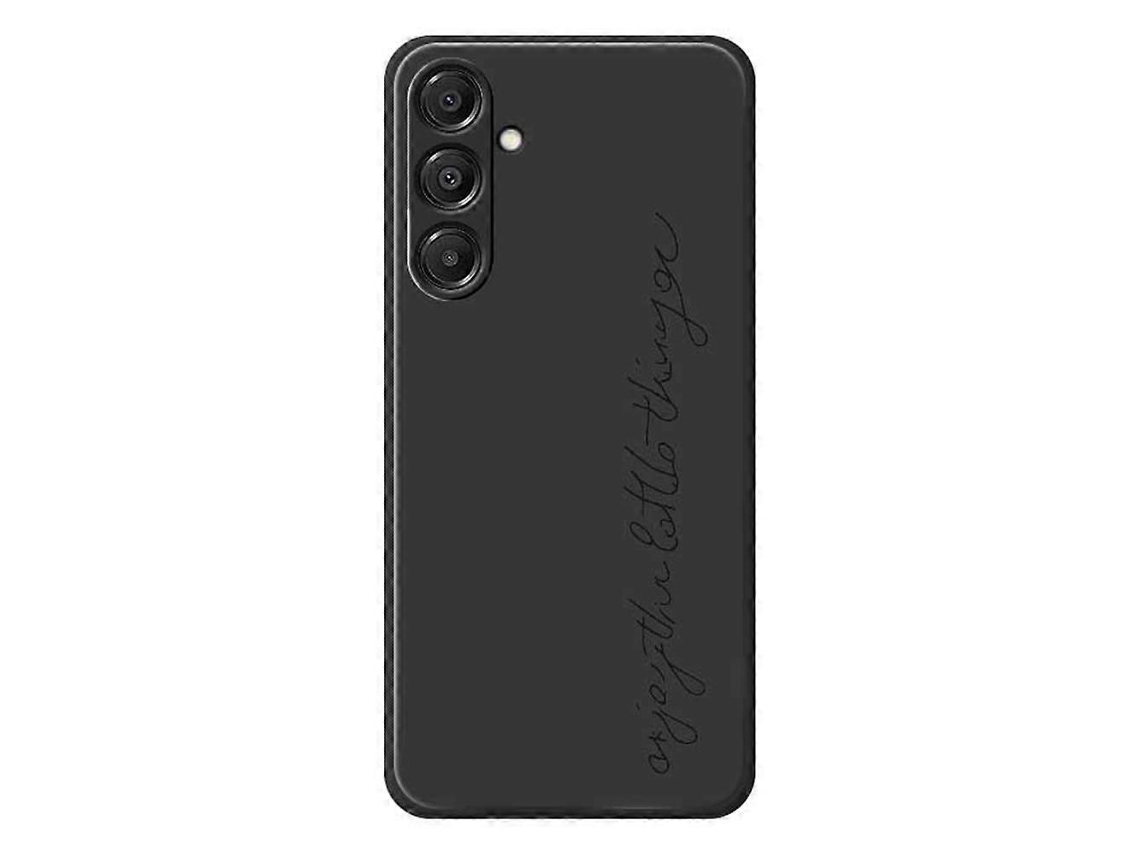 Capa Tpu Para Samsung Galaxy A16 5g, Preta, Elysve