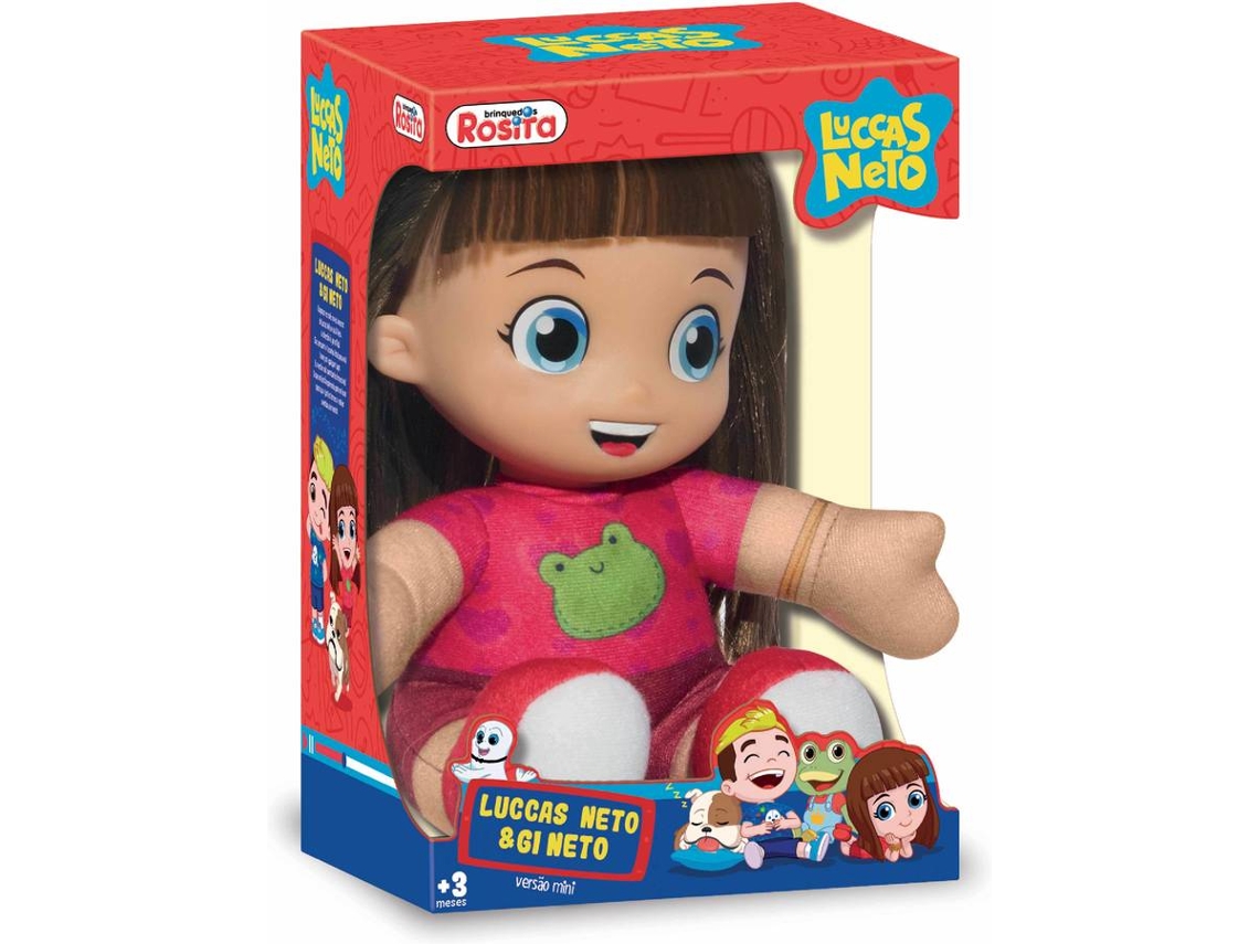 Boneca Gi NETO - Official Luccas Neto Doll, 27cm, Speaks 14 Phrases, Articulated - View #4