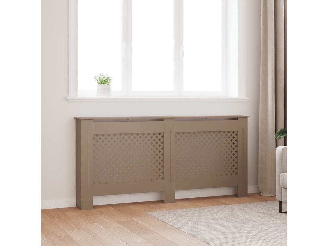 Vidaxl Cobertura De Radiador 172x19x81,5 Cm Mdf