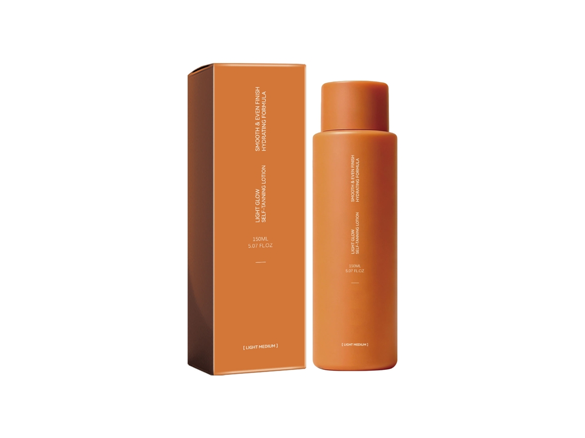 Loção Auto bronzeante Marrom Claro Natural