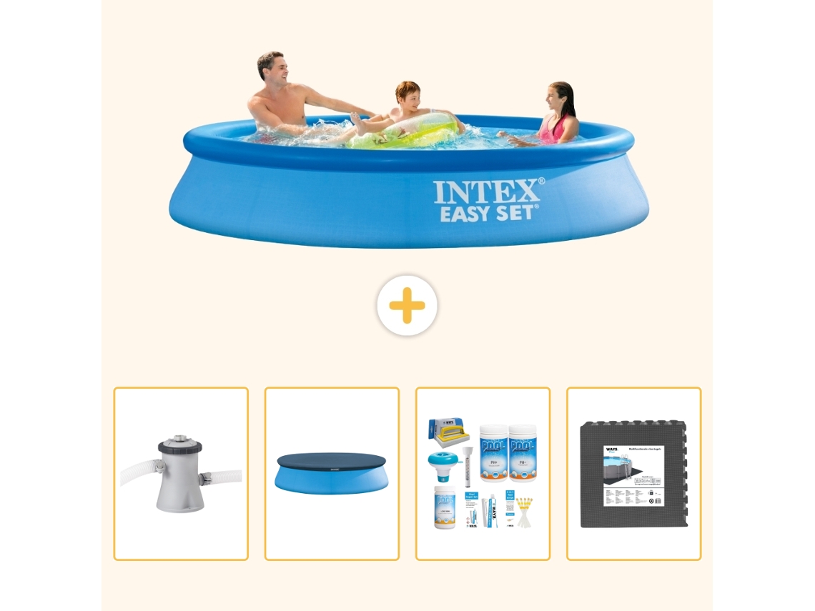 Intex Piscina Easy Set Redonda - 305x61 Cm - 5-peças S238