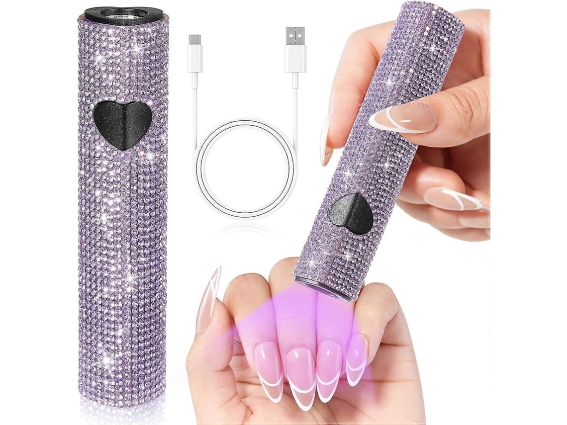 Lâmpada Uv para Unhas de Gel, Portátil Unhas, Led Mini Secador L Âmpada Usb com GOKOCO