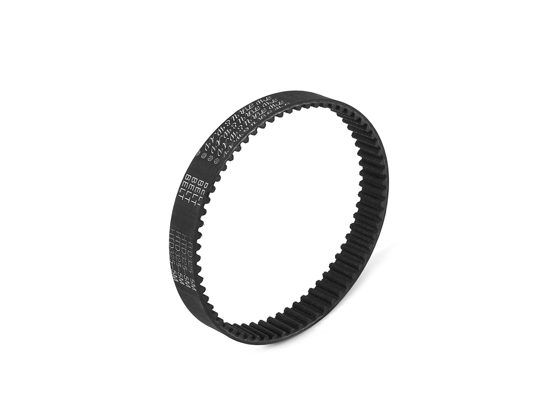 Laxiscreed Correia Dentada De Borracha Sincronizada, 325mm, Passo De Dente 5mm