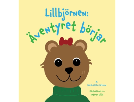 Livro Lillbjörnen Äventyret börjar de Sarah Wills Carlsson (Inglês)