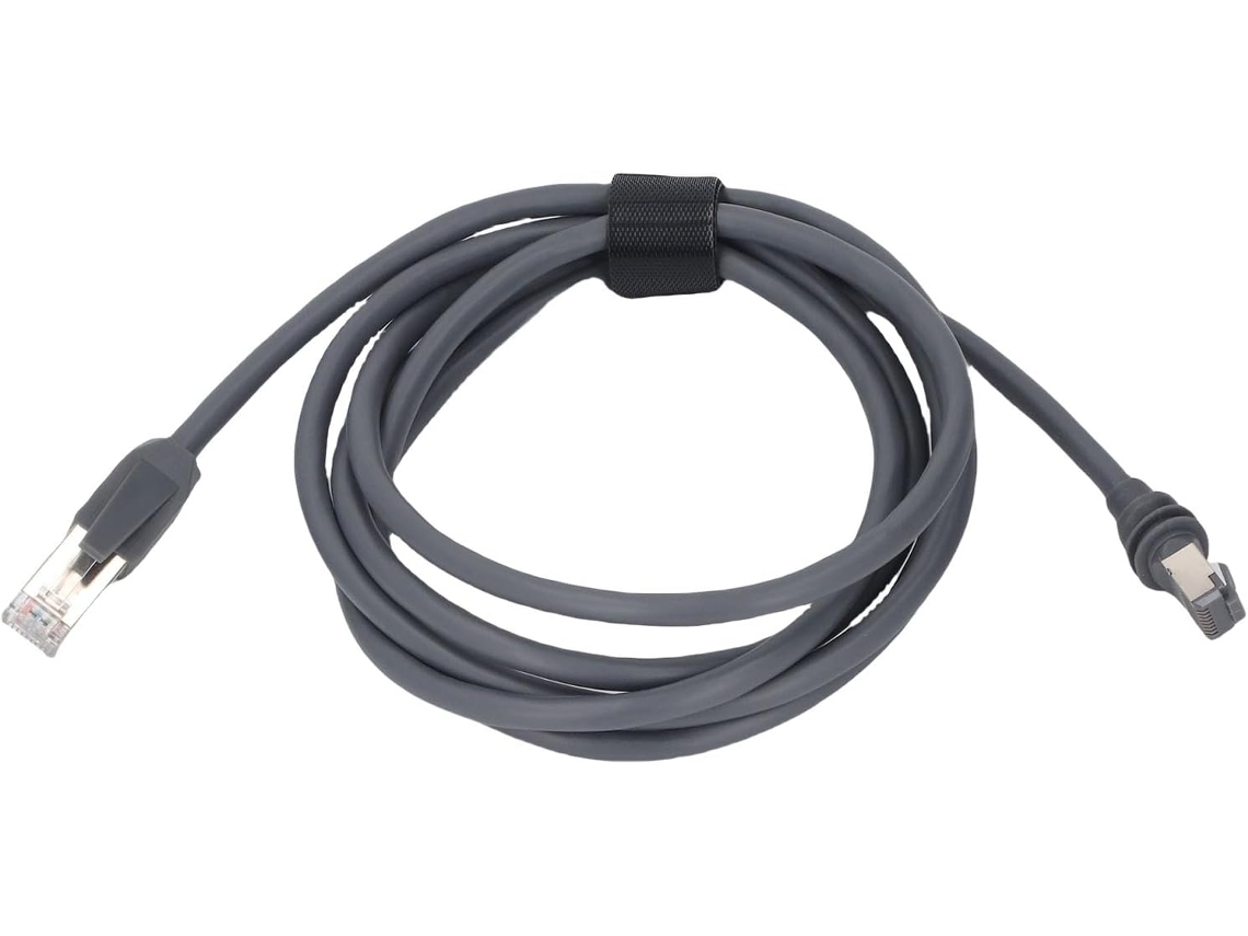 Cabo Retangular Para Antena Parabólica Com Conector Rj45, À Prova