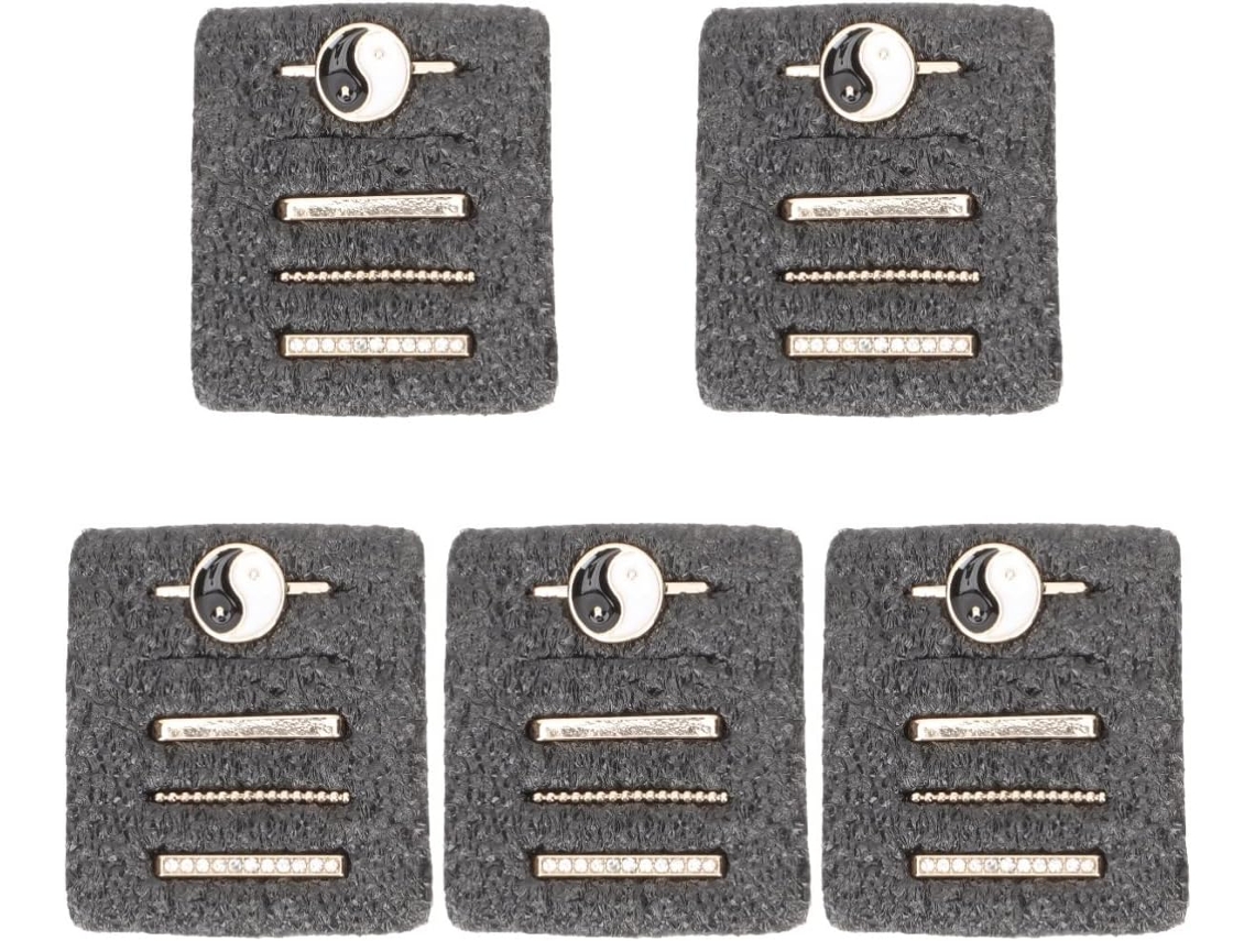 Conjunto 5 Pingentes Pulseira Relógio Brilhantes GOKOCO