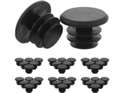 Tampas De Extremidade De Plástico Para Manoplas De Guidão De Bicicletas De Estrada E Mountain Bikes.