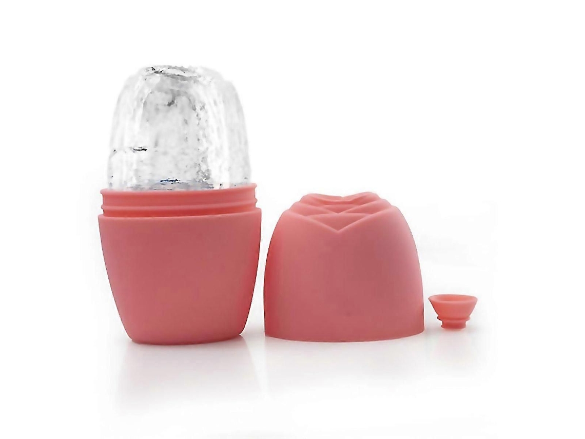 Mini Rolo de Gelo para Cuidados Faciais, Molde Silicone Massageador Facial Contorno. GOKOCO