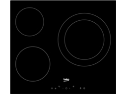 Placa de Vitrocerâmica BEKO HIC63402T (Elétrica - 58 cm - Preto)