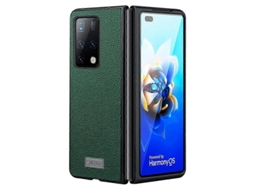 Capa Para Samsung Galaxy Z Fold4 Sulada À Prova De Choque Em Tpu + Couro Artesanal