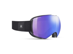 JULBO Máscara Esqui Light Year Otg Preto Flash Blue Reactiv CAT1-3 GlareControl