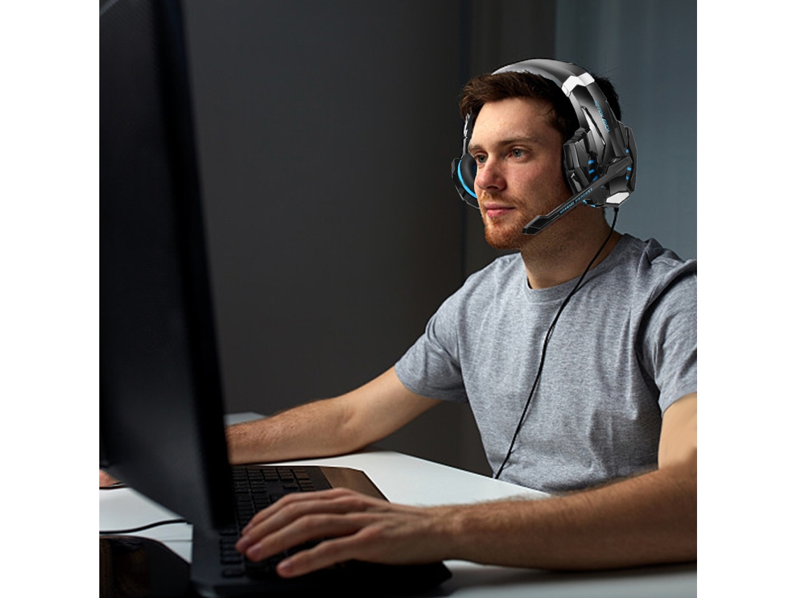 Auriculares Estéreo para Juegos KOTION EACH GS900 con Micrófono para Xbox 360, PS3, PS4, PC, Portátil y Teléfonos | S/MARCA