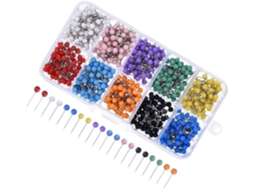 Conjunto Shineofi de 600 tachinhas Sortidas Para Quadros Cortiça, Multifuncionalis e Leves, Acessório Ideal para Casa E