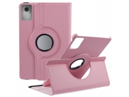 Capa 360 Litchi para Lenovo Idea Tab 11'' - rosa