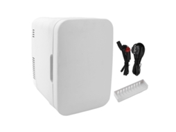 Geladeira mini carro 4l, semicondutor, resfriar e aquecer, portátil, silenciosa, plug 220v | S/MARCA