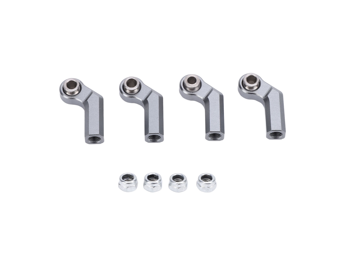 4pcs Junta De Bola Metálica 7.0mm Diámetro Hilo M4 Precisión Alta Ti Color Para Coche Rc