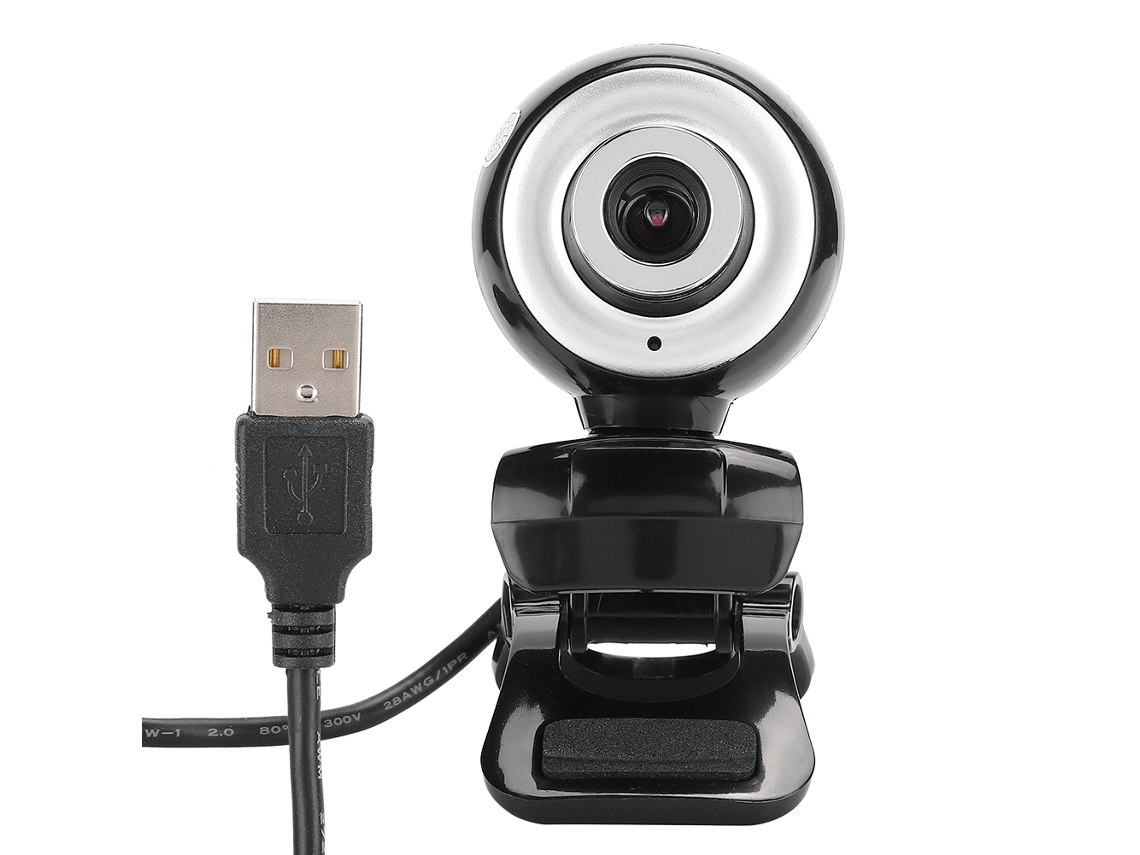 002 Câmera De Computador De Mesa Com Ângulo Ajustável 480p Com Microfone Para Curso Online