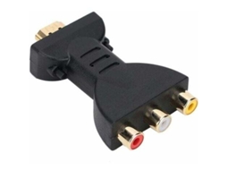 Conversor De Áudio Hdmi Para Vídeo Rgb Para Conversor De Componente Rca, Adaptador De Sincronização De Áudio E Vídeo 1080p Aquaforge