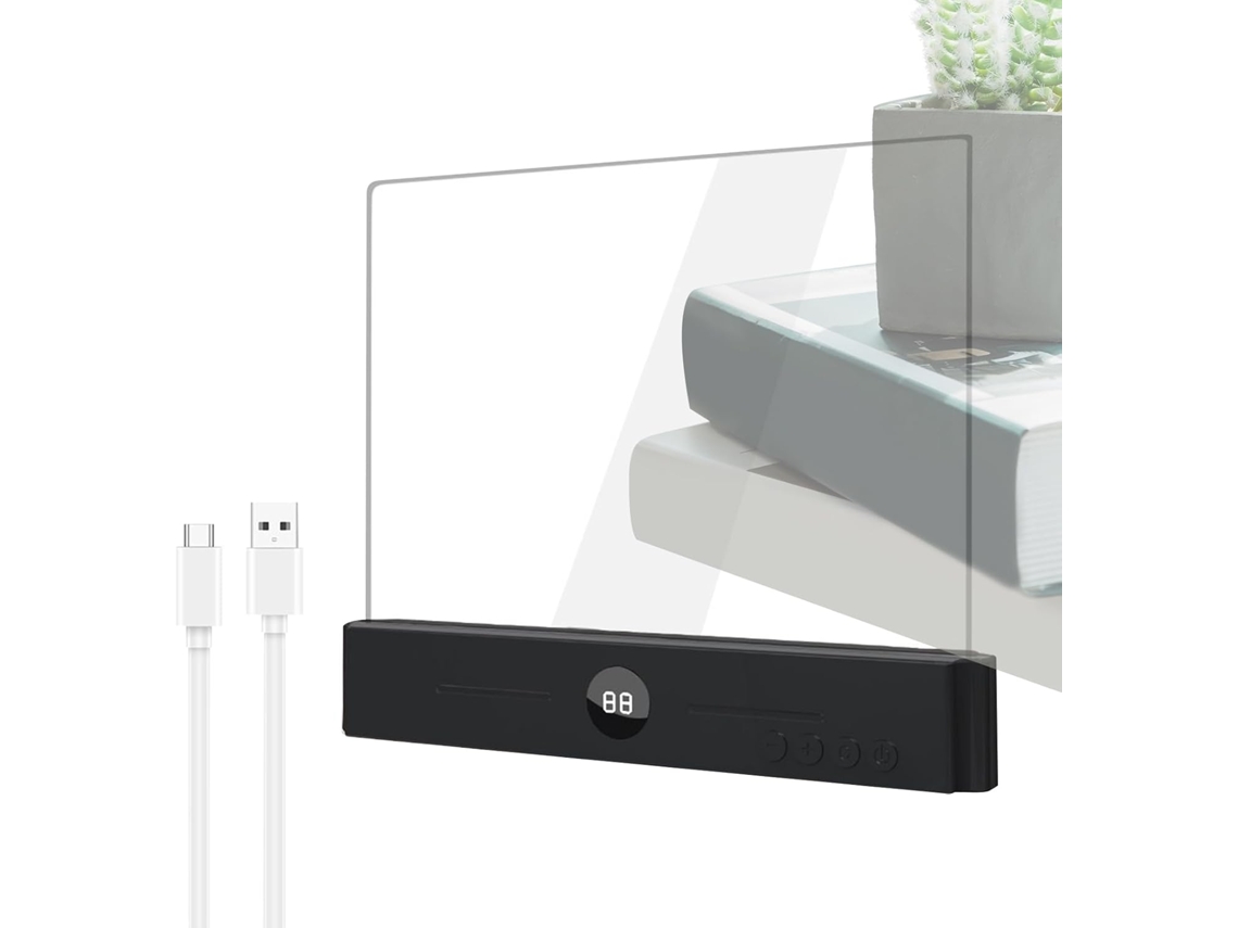 Luminária De Mesa Plana Para Leitura