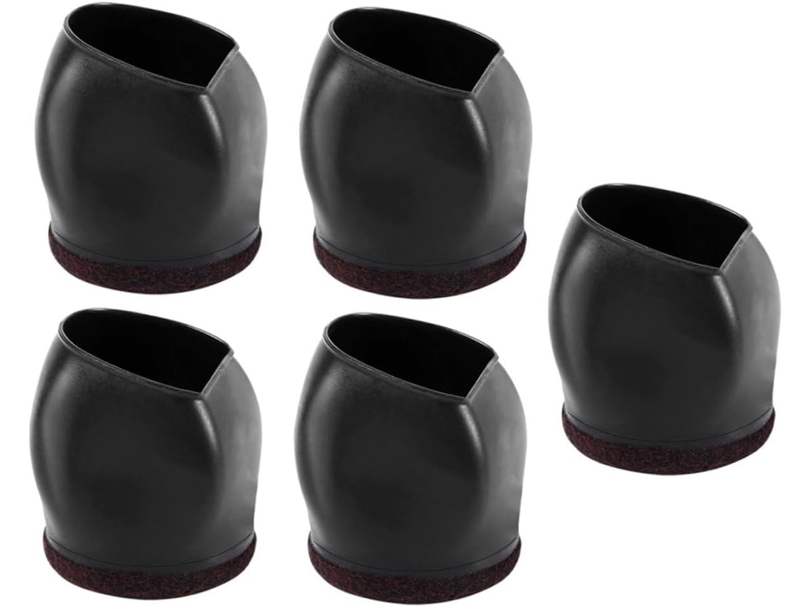 Protetores De Pés Cadeira Toddmomy 5 Peças, Capas Antiderrapantes Para Móveis, Protetores Para Pisos Rígidos, Design