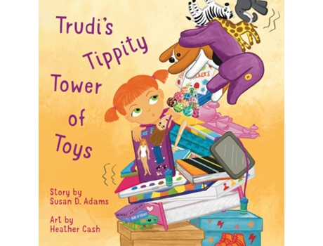 Livro Trudis Tippity Tower of Toys de Susan D Adams (Inglês)