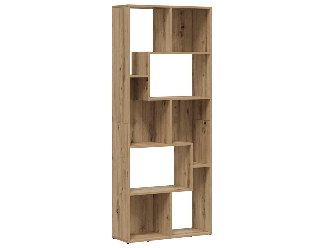 Bookcase, Bookcases Vidaxl Marrom Madeira Processada (n/a)