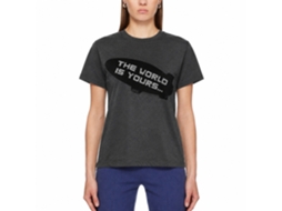 Rockinstone Scarface Movie Blimp Heather Black Adult T-shirt Size:l