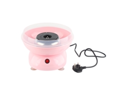 Máquina de Algodão Doce para Festas e Natal, Cor Rosa LAXISCREED