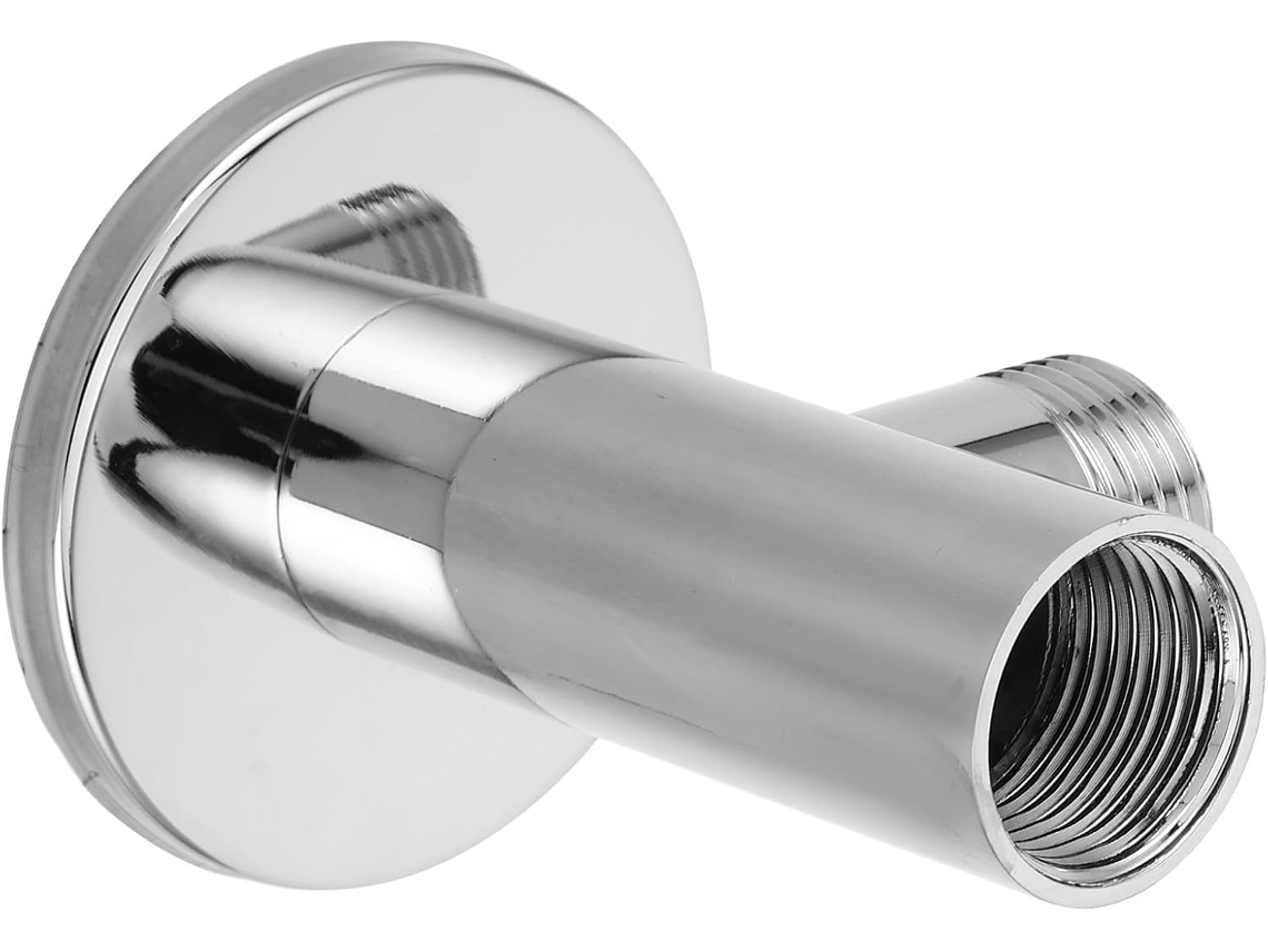 Braço De Chuveiro Em Aço Inoxidável Com Design Robusto E Suporte Fácil Instalação Para Banheiro