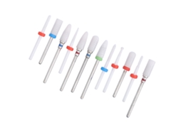 Conjunto de 12 Brocas de Corte de Cerâmica para Fresadora e Esmerilhadeira