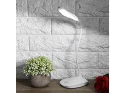 Luminária De Mesa Usb Annadue, Luminária De Mesa Led Flexível Com Haste Articulada E Interruptor Toque 3 Níveis