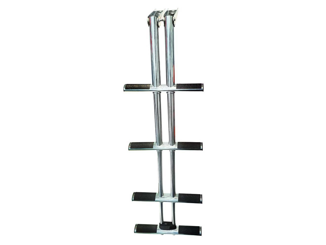 Degraus Escada de Aço Inoxidável 3 Prateado 39 X 35 Cmoem Marine
