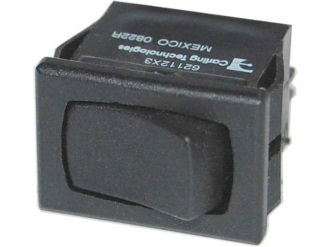 Interruptor BLUE SEA Rocker Switch Dpdt Mom On/Off Preto