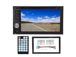 Reprodutor Dvd Carro 6.2 Polegadas Tela Touch Controle Voz