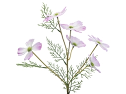 Flores Artificiais Roxo Claro 60cm 6 Unidades