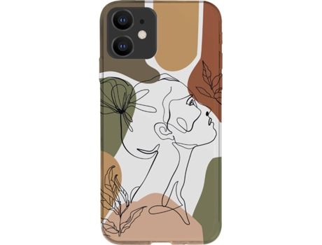 Capa iPhone 12/12 Pro SBS Lady Paint Branco