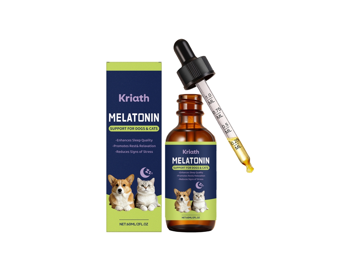Gotas Calmantes para Sono de Gatos e Cães Kriath LAXISCREED