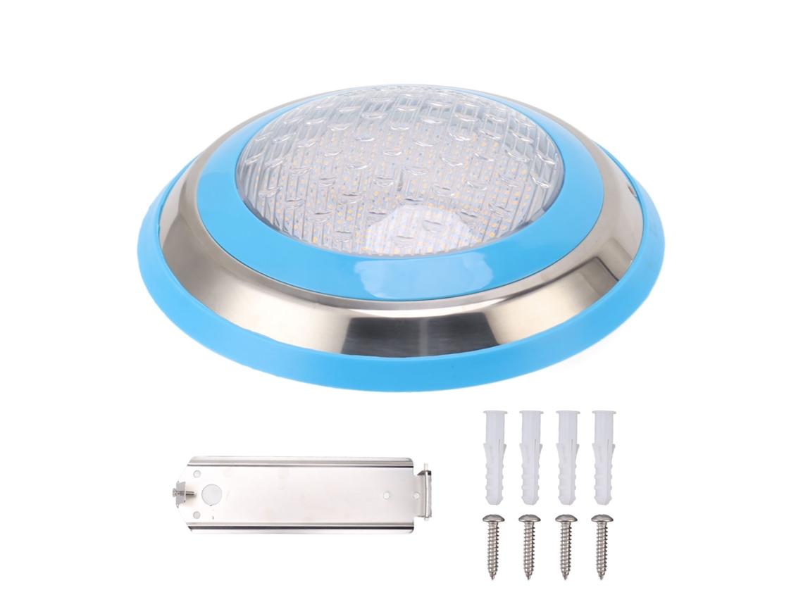 Luz Subaquática Piscina Ip68 35w Branco Quente 12v Ac Parede
