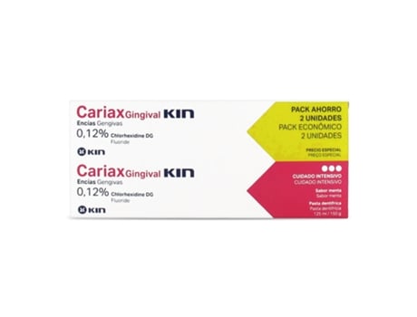 Cariax Gingival Pasta Dentífrica Coffret 2 pz