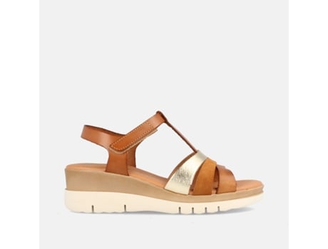 Sandálias De Mulher Marila Shoes Arda Pele Multicor (41)